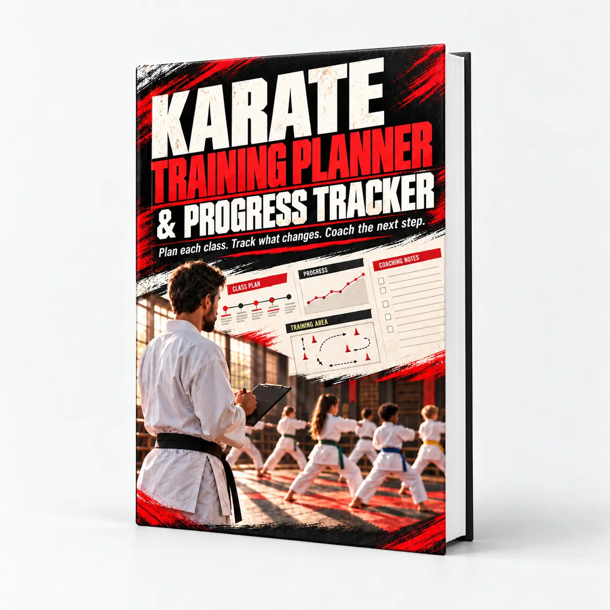 Cover of Karate Training Planner & Progress Tracker